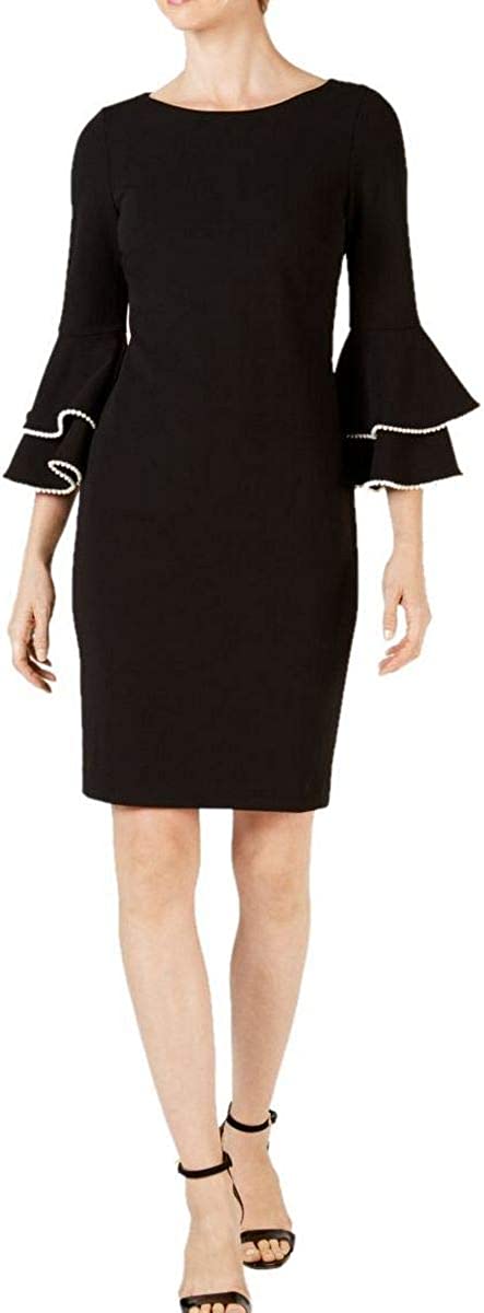 Calvin Klein Women's Tiered Bell Sleeve Dress - Image 2